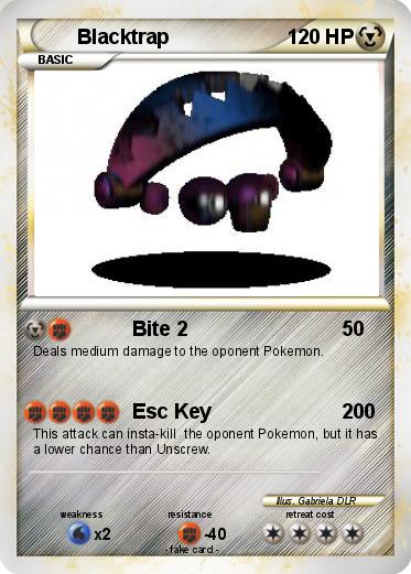 Pokemon Blacktrap