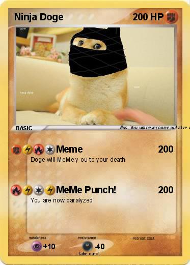 Pokemon Ninja Doge