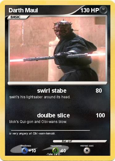 Pokemon Darth Maul