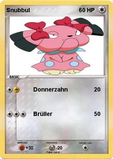 Pokemon Snubbul
