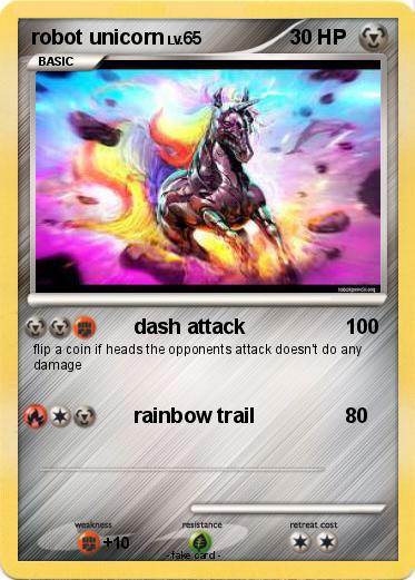 Pokemon robot unicorn
