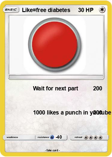 Pokemon Like=free diabetes