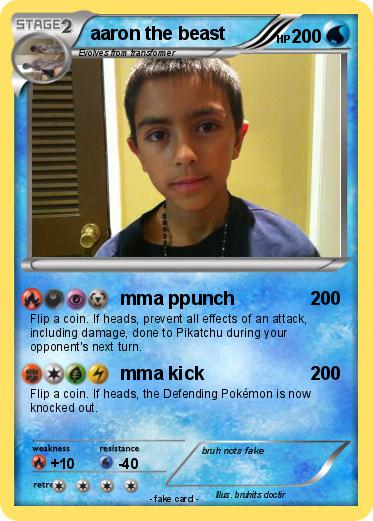 Pokemon aaron the beast