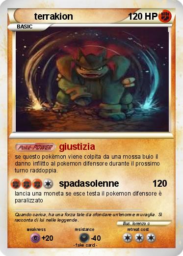 Pokemon terrakion