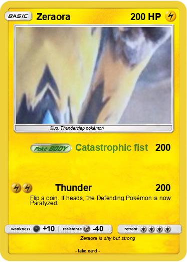 Pokemon Zeraora