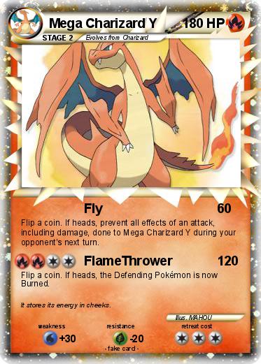 Pokemon Mega Charizard Y