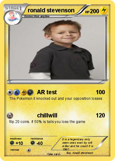 Pokemon ronald stevenson