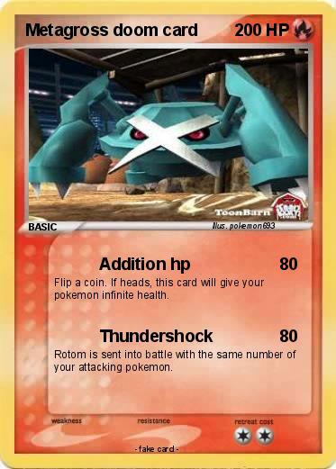 Pokemon Metagross doom card