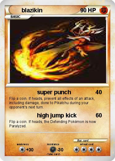 Pokemon blazikin