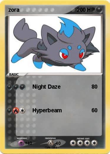 Pokemon zora