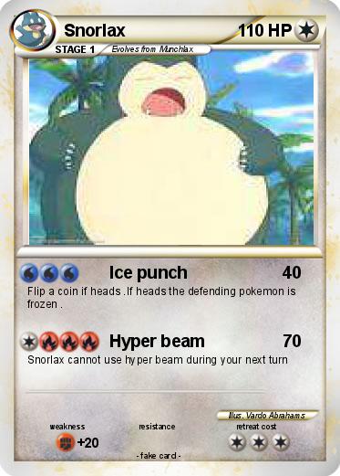 Pokemon Snorlax