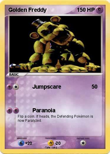 Pokemon Golden Freddy