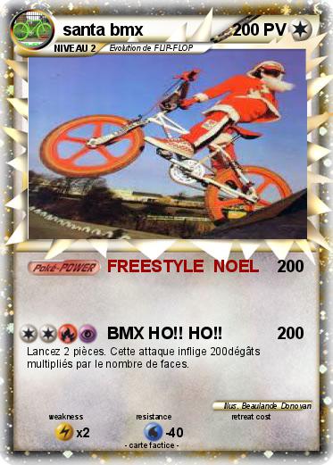 Pokemon santa bmx