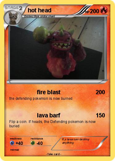 Pokemon hot head