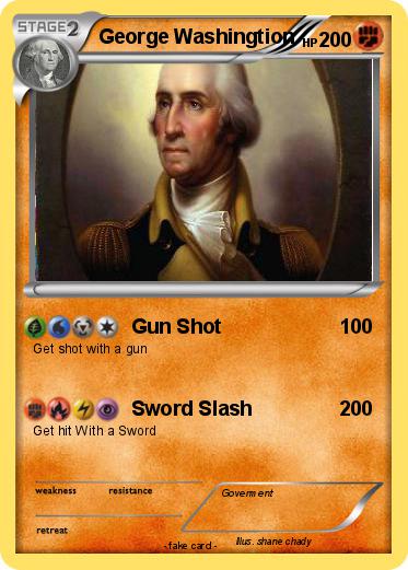 Pokemon George Washingtion