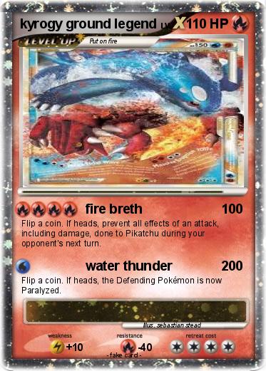 Pokemon kyrogy ground legend