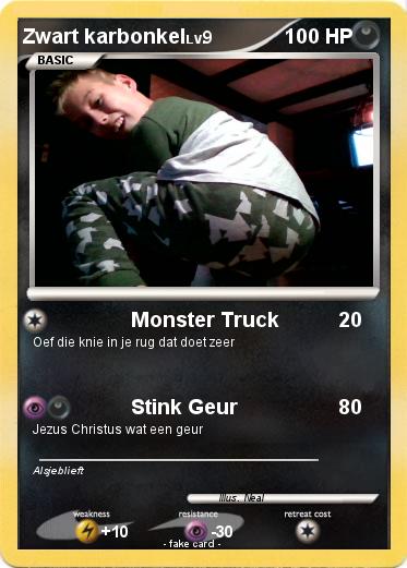 Pokemon Zwart karbonkel