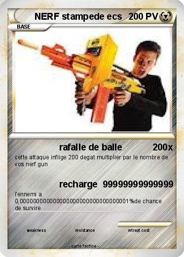 Pokemon NERF stampede ecs