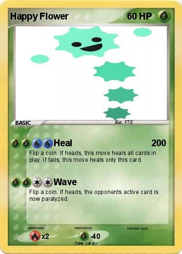 Pokemon Happy Flower