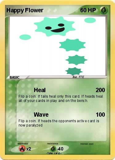 Pokemon Happy Flower