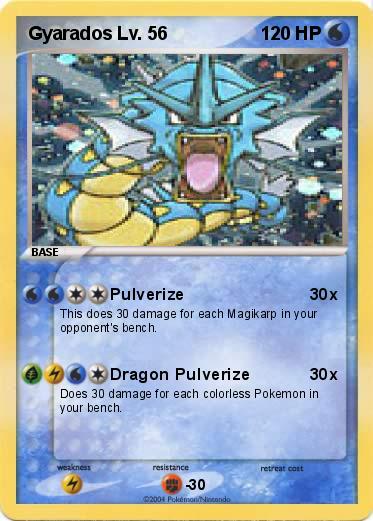 Pokemon Gyarados Lv. 56