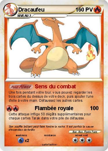Pokemon Dracaufeu