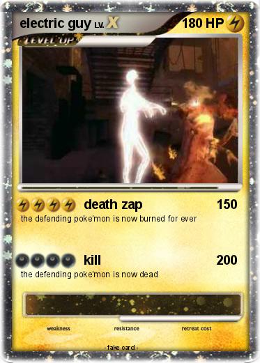 Pokemon electric guy