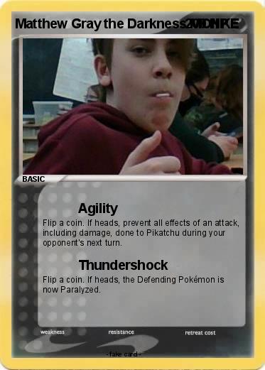 Pokemon Matthew Gray the Darkness MONKE