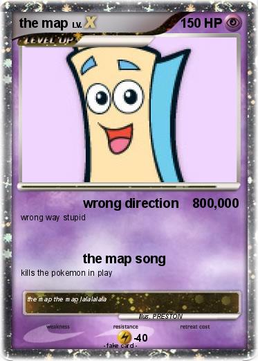 Pokemon the map