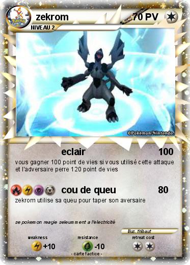 Pokemon zekrom