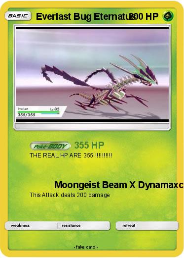 Pokemon Everlast Bug Eternatus