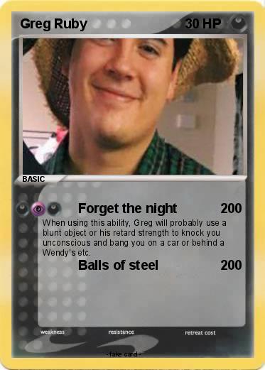 Pokemon Greg Ruby
