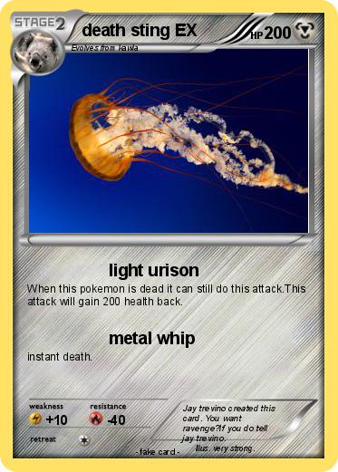 Pokemon death sting EX