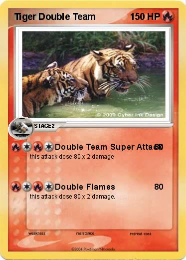 Pokemon Tiger Double Team