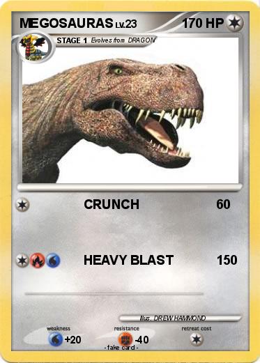 Pokemon MEGOSAURAS