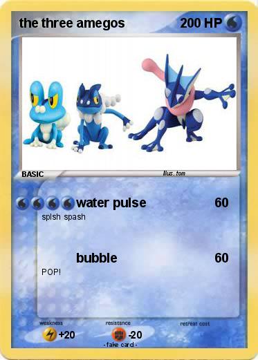 Pokemon the three amegos