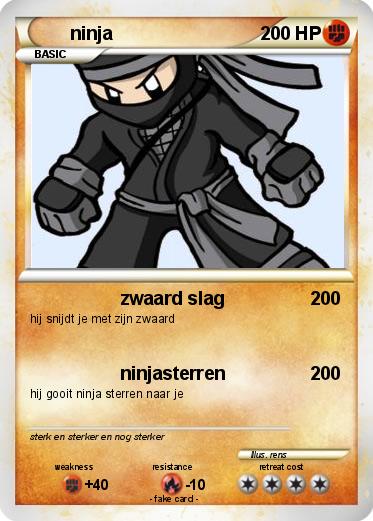 Pokemon ninja