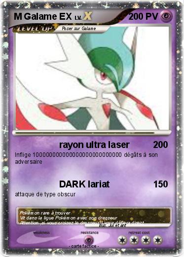 Pokemon M Galame EX