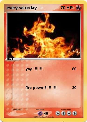 Pokemon every saturday
