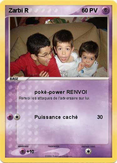 Pokemon Zarbi R