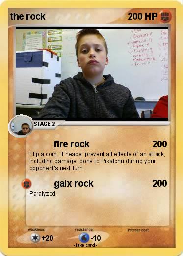 Pokemon the rock