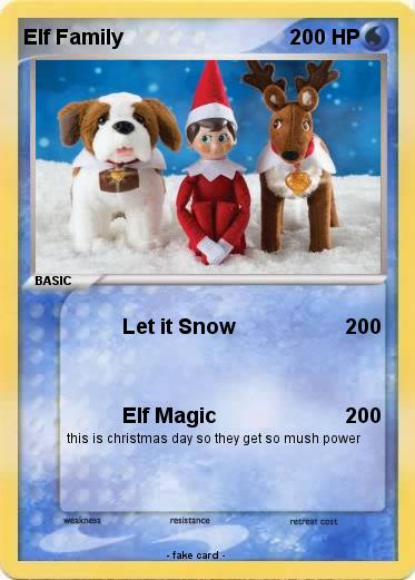 Pokemon Elf Family