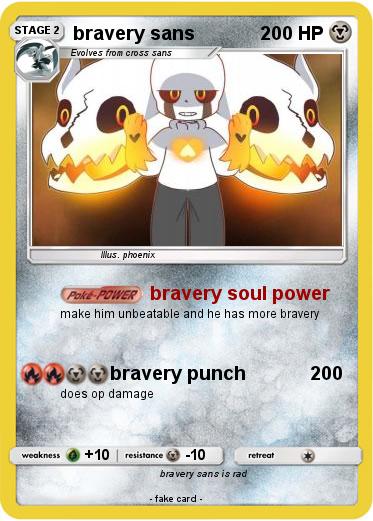 Pokemon bravery sans