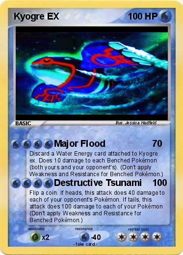 Pokemon Kyogre EX