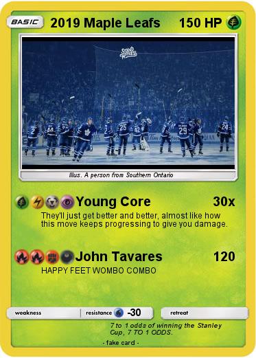 Pokemon 2019 Maple Leafs