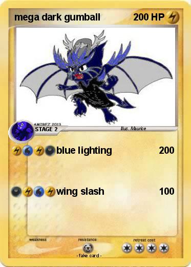 Pokemon mega dark gumball