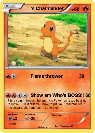 Pokemon ___'s Charmander