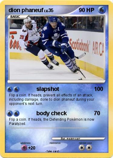 Pokemon dion phaneuf
