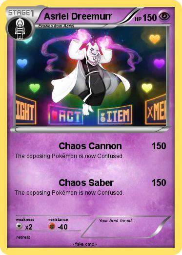 Pokemon Asriel Dreemurr
