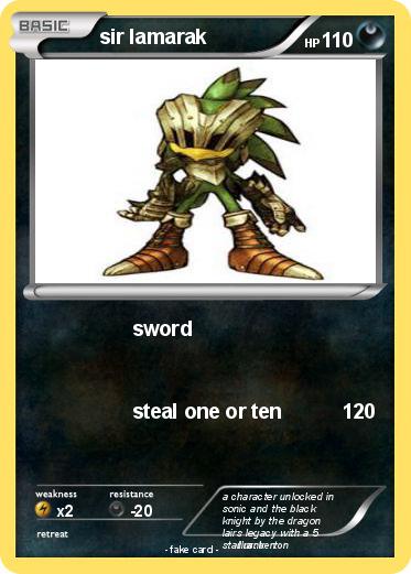 Pokemon sir lamarak